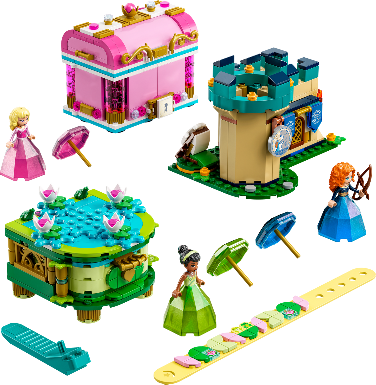 43203 Aurora, Merida and Tiana’s Enchanted Creations product image 3, provided for visual reference and product detail review