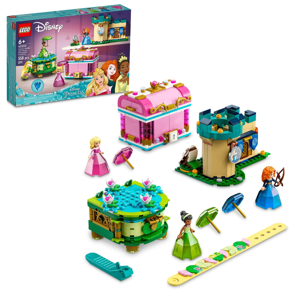 43203 Aurora, Merida and Tiana’s Enchanted Creations product image 1, provided for visual reference and product detail review