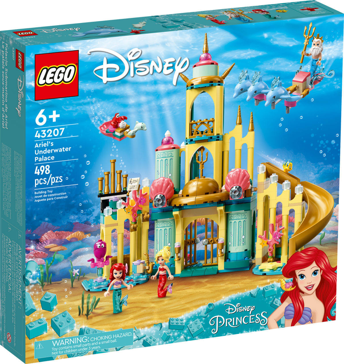 43207 Ariel's Underwater Palace product image 2, provided for visual reference and product detail review