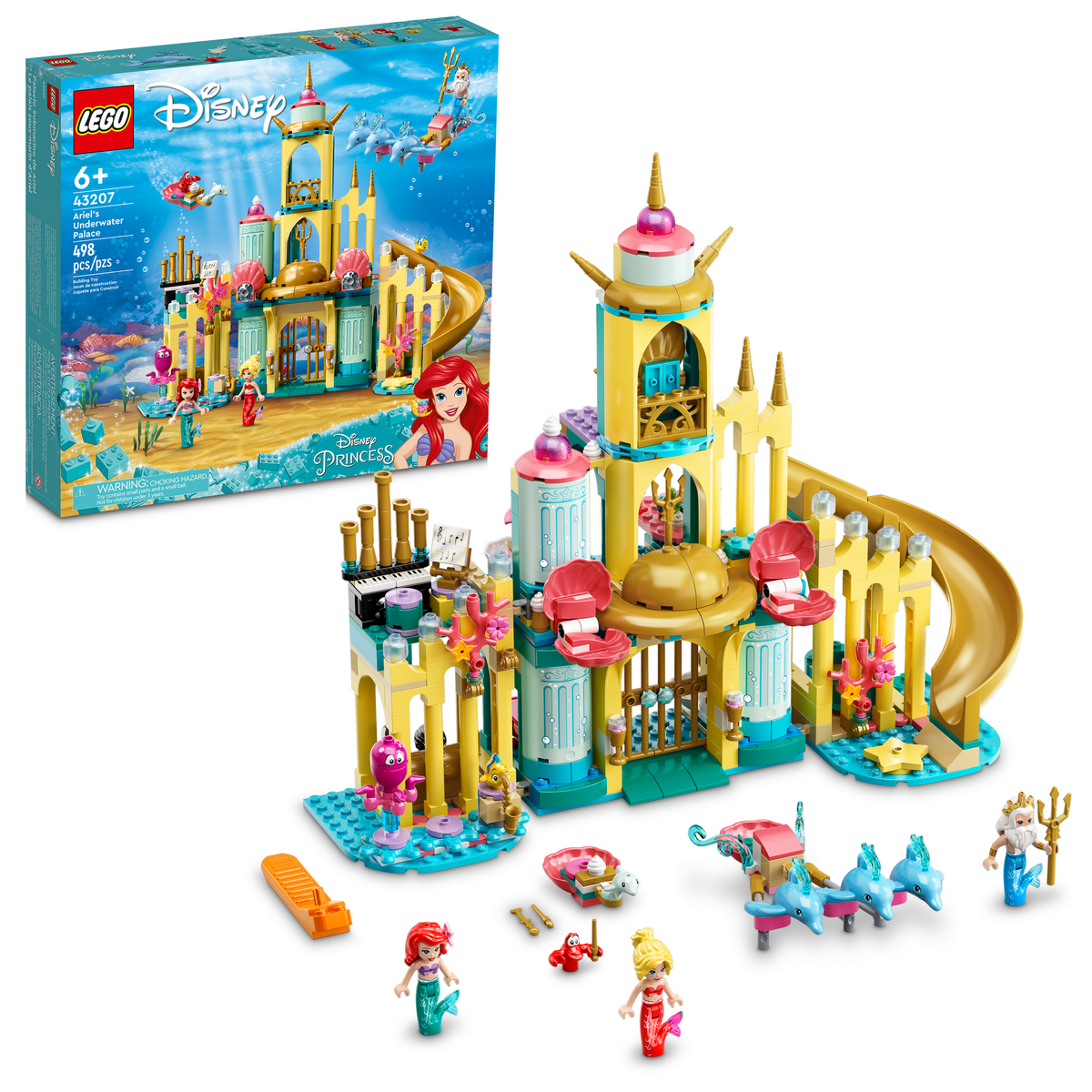 43207 Ariel's Underwater Palace product image 1, provided for visual reference and product detail review