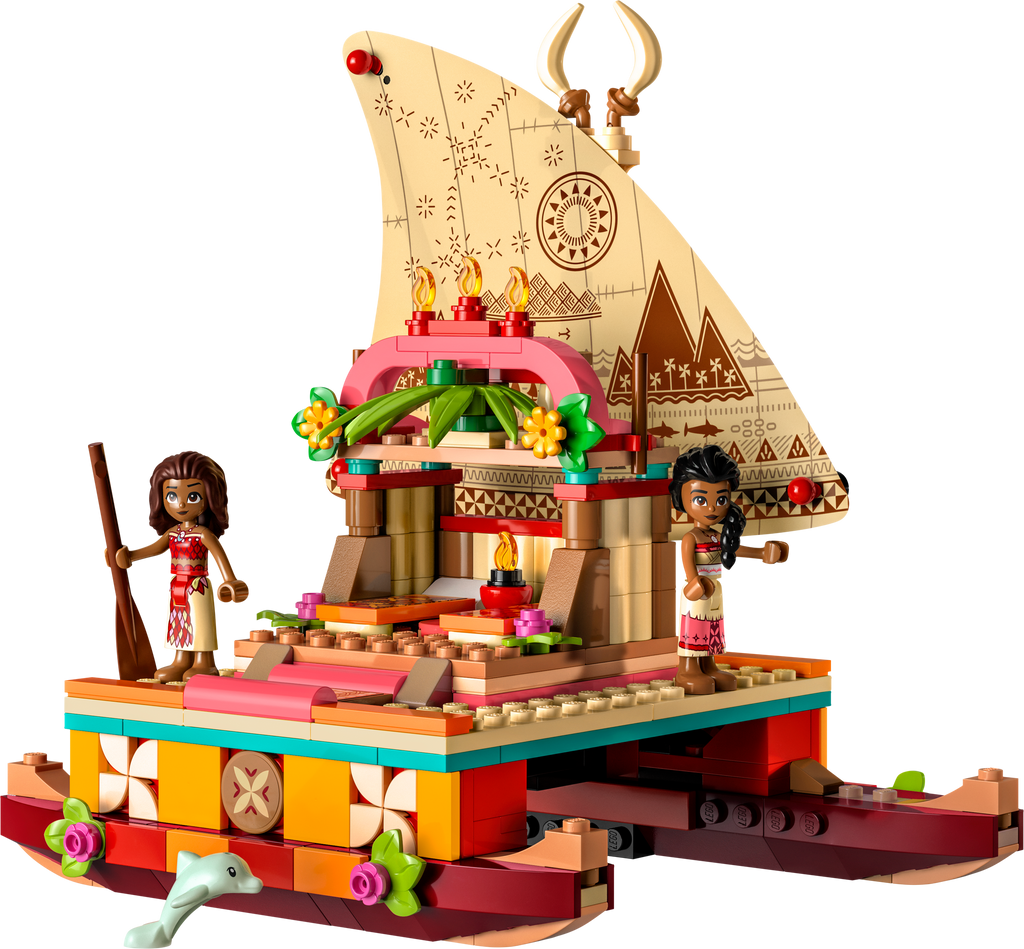 43210 Moana's Wayfinding Boat* product image 3, provided for visual reference and product detail review