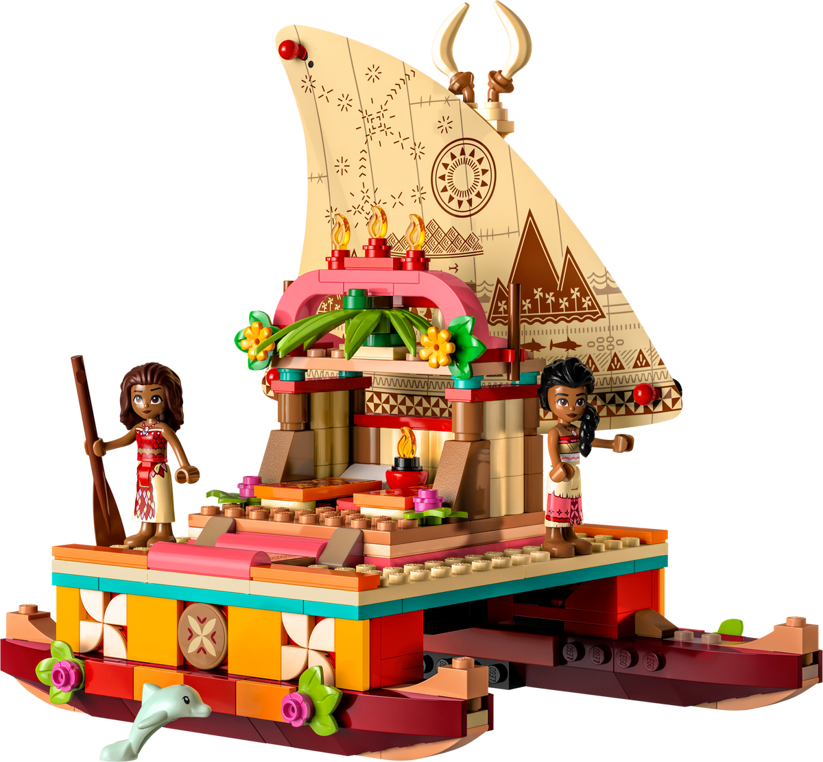 43210 Moana's Wayfinding Boat* product image 3, provided for visual reference and product detail review