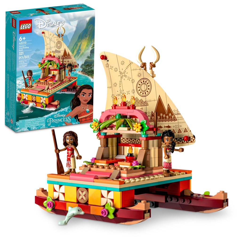 43210 Moana's Wayfinding Boat* product image 1, provided for visual reference and product detail review