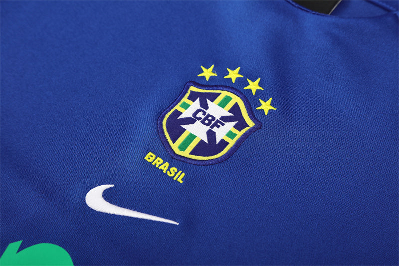Retro Brazil Training Tracksuits 2002 Football Kit Soccer product image 10