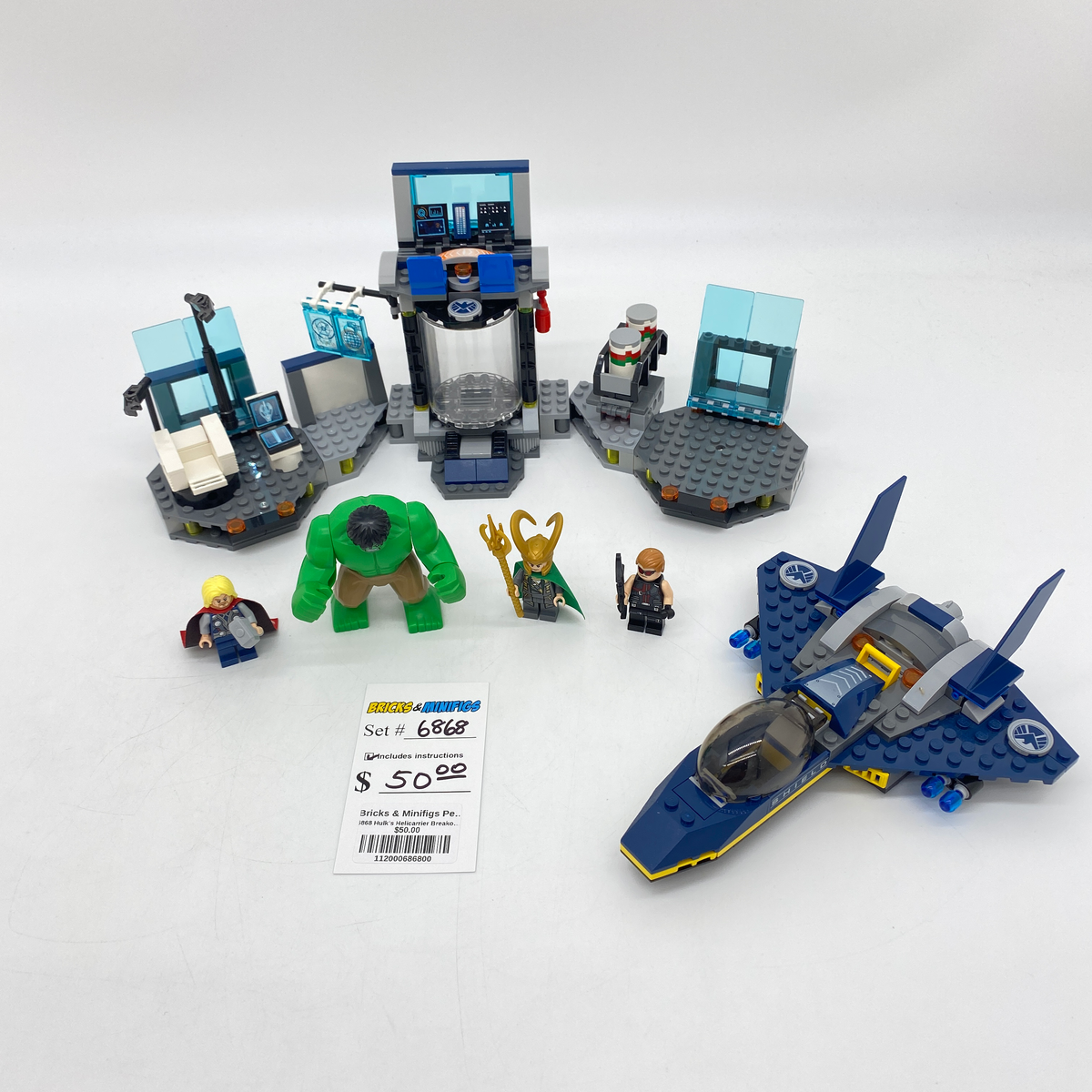6868 Hulk's Helicarrier Breakout (U) product image 1, provided for visual reference and product detail review