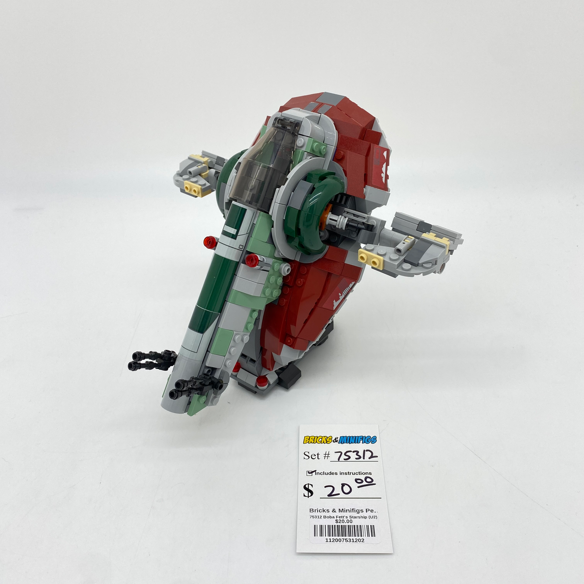 75312 Boba Fett's Starship (U2) product image 1, provided for visual reference and product detail review