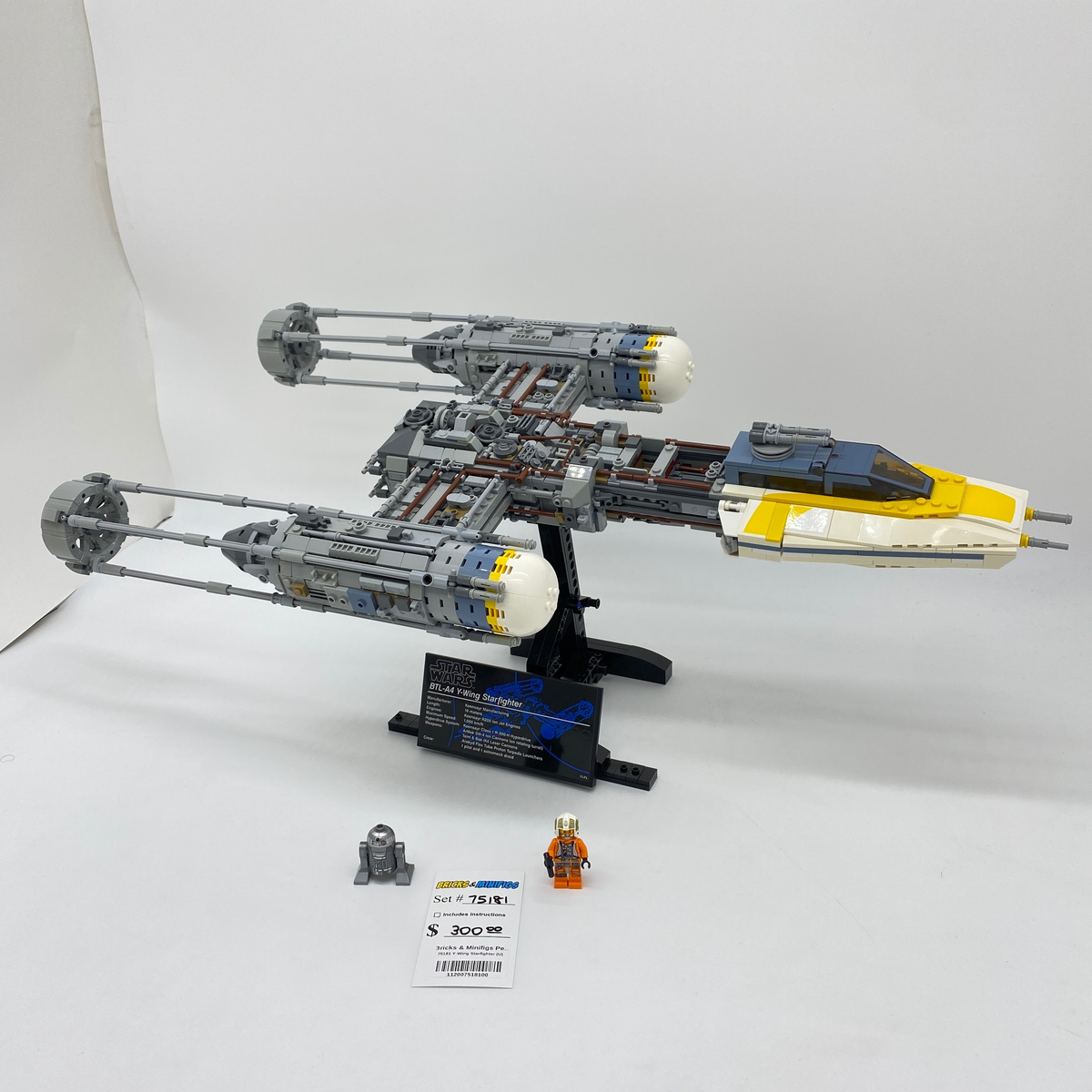 75181 Y-Wing Starfighter (U) product image 1, provided for visual reference and product detail review