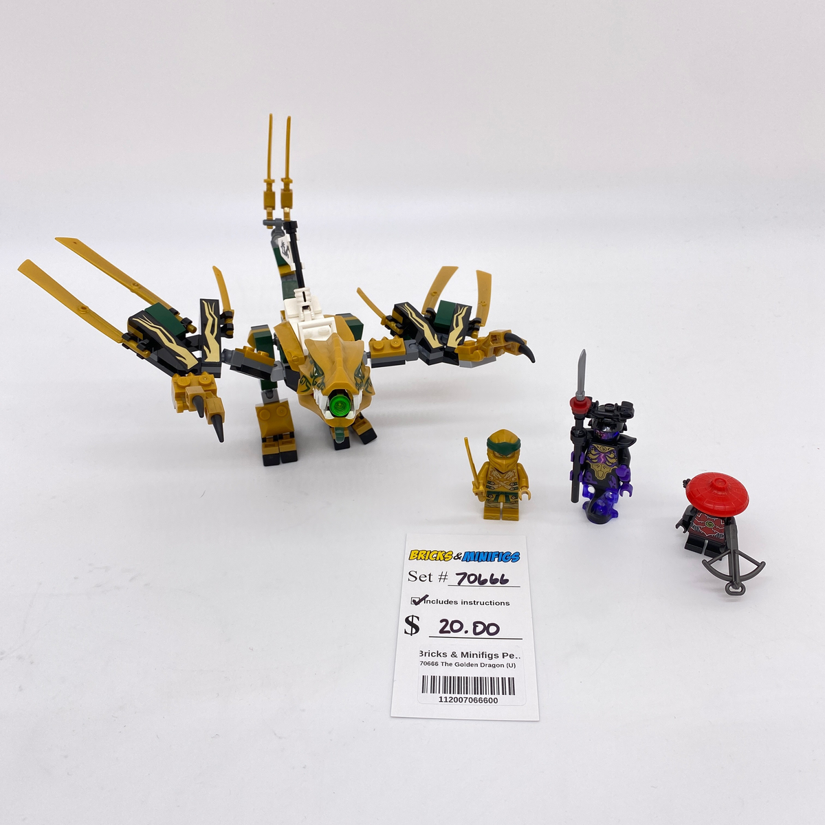 70666 The Golden Dragon (U) product image 1, provided for visual reference and product detail review