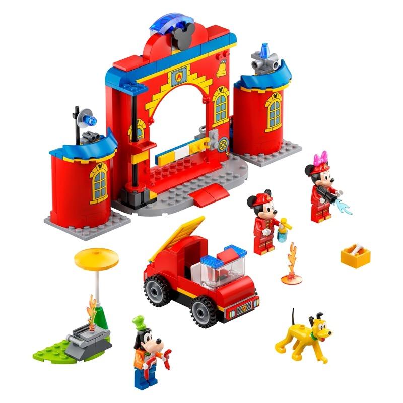 10776 Mickey & Friends Fire Truck & Station (C) product image 2, provided for visual reference and product detail review