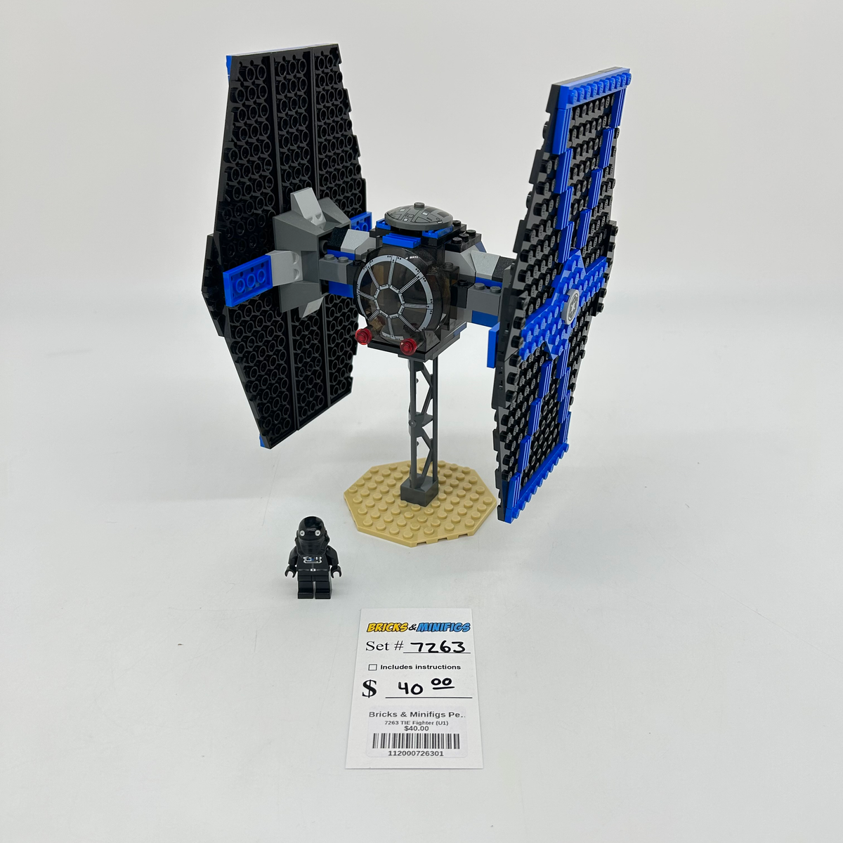 7263 TIE Fighter (U1) product image 1, provided for visual reference and product detail review