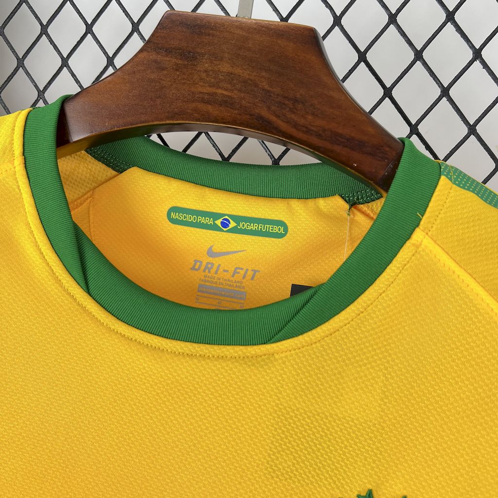 Retro Brazil Jersey 2010 Home Football Kit Soccer product image 2