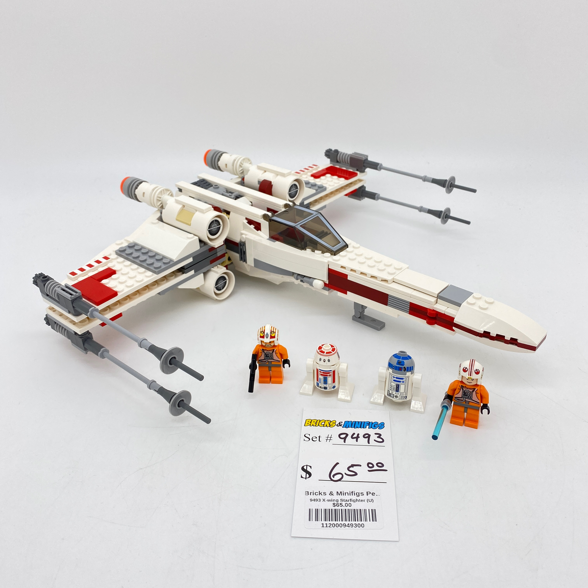 9493 X-wing Starfighter (U) product image 1, provided for visual reference and product detail review