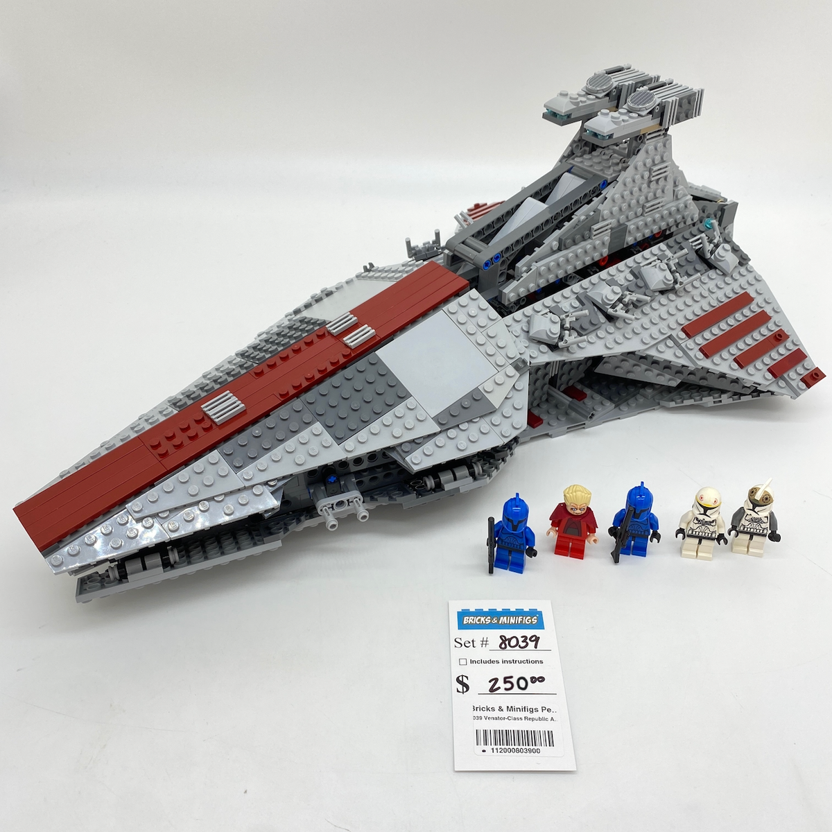 8039 Venator-Class Republic Attack Cruiser (U) product image 1, provided for visual reference and product detail review