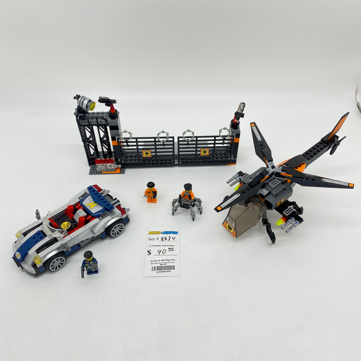 8634 Mission 5: Turbocar Chase (U) product image 1, provided for visual reference and product detail review