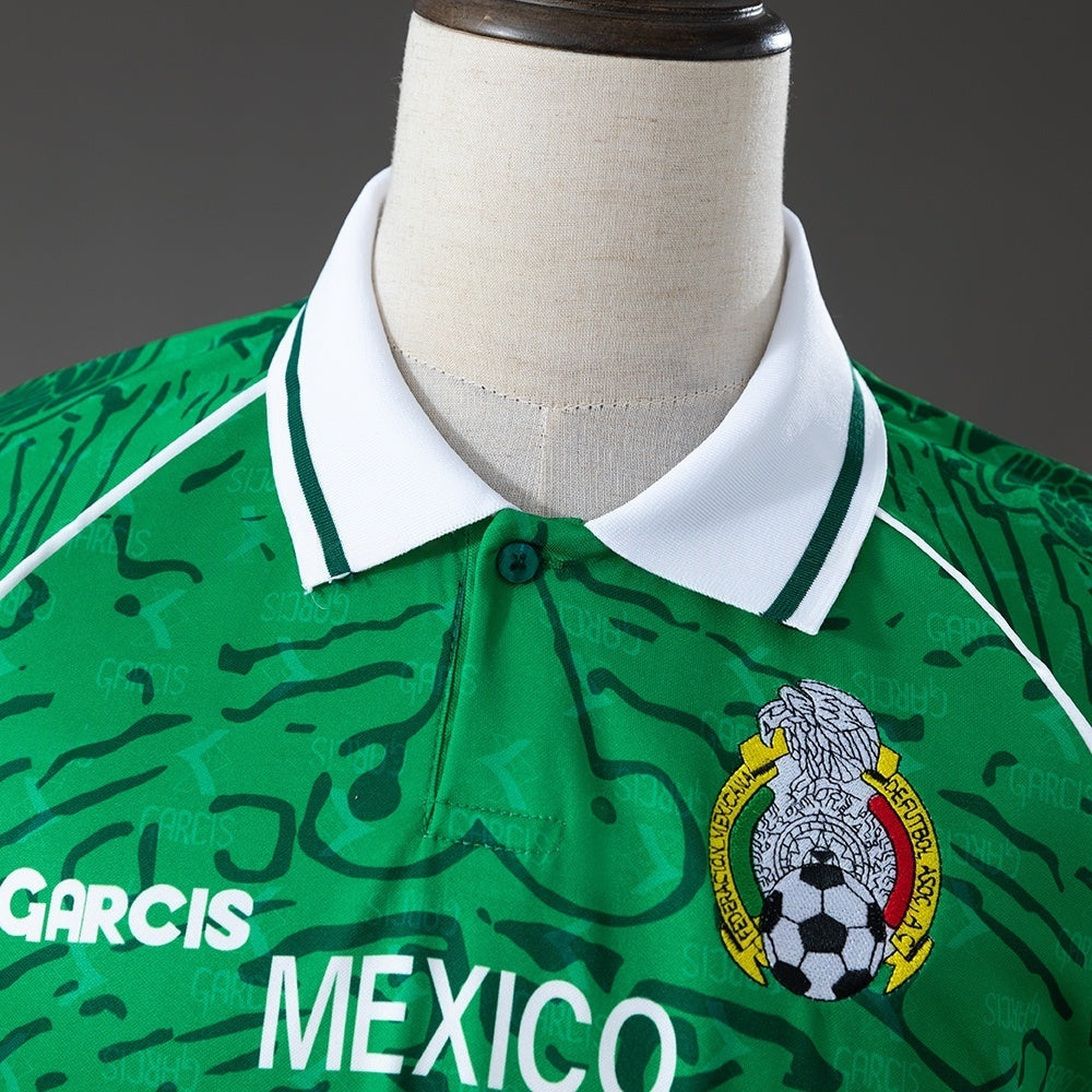 Mexico Home Jersey 1999 Retro Football Kit Soccer Shirt product image 8