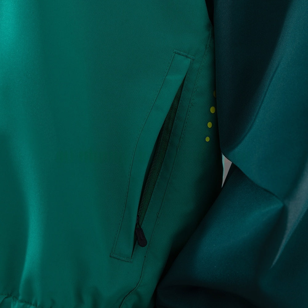 Brazil Windbreaker 2010 Green Football Soccer Jacket product image 4