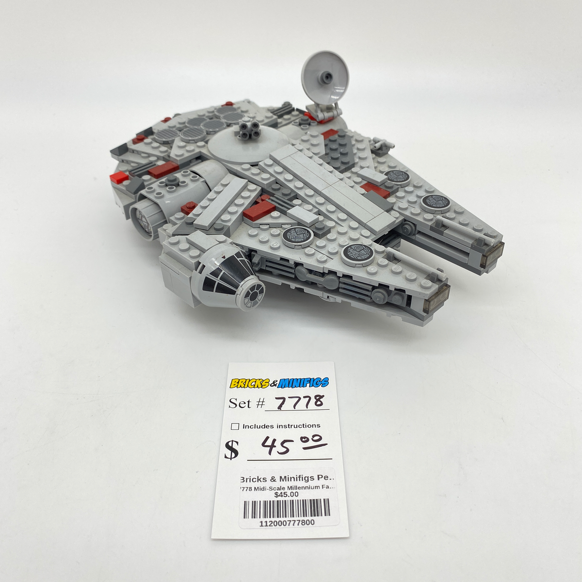7778 Midi-Scale Millennium Falcon (U) product image 1, provided for visual reference and product detail review