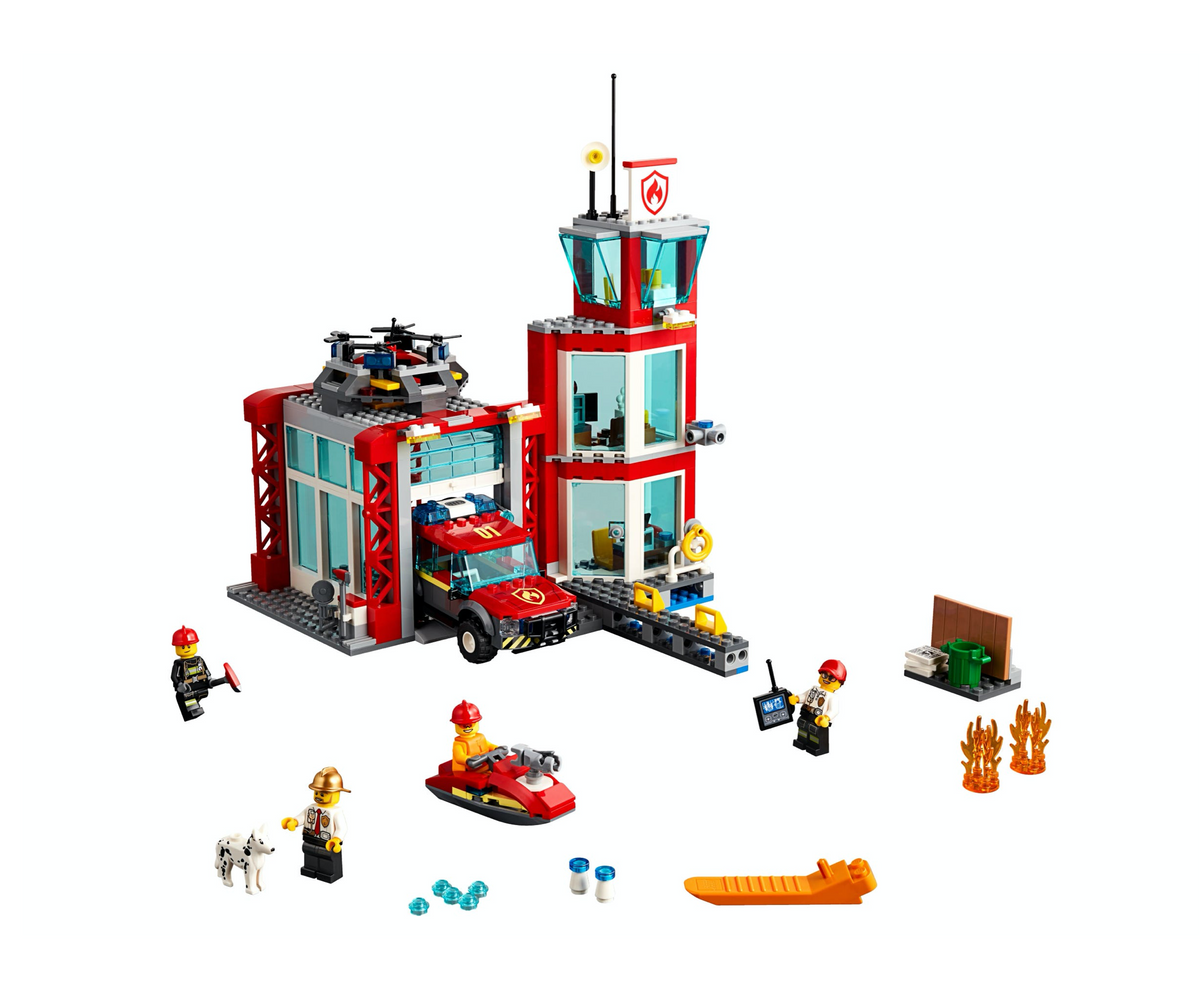 60215 Fire Station* product image 2, provided for visual reference and product detail review
