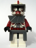 Clone Trooper Commander Fox, Coruscant Guard (Phase 1) - Dark Bluish Gray Visor, Pauldron, and Kama, Large Eyes product
