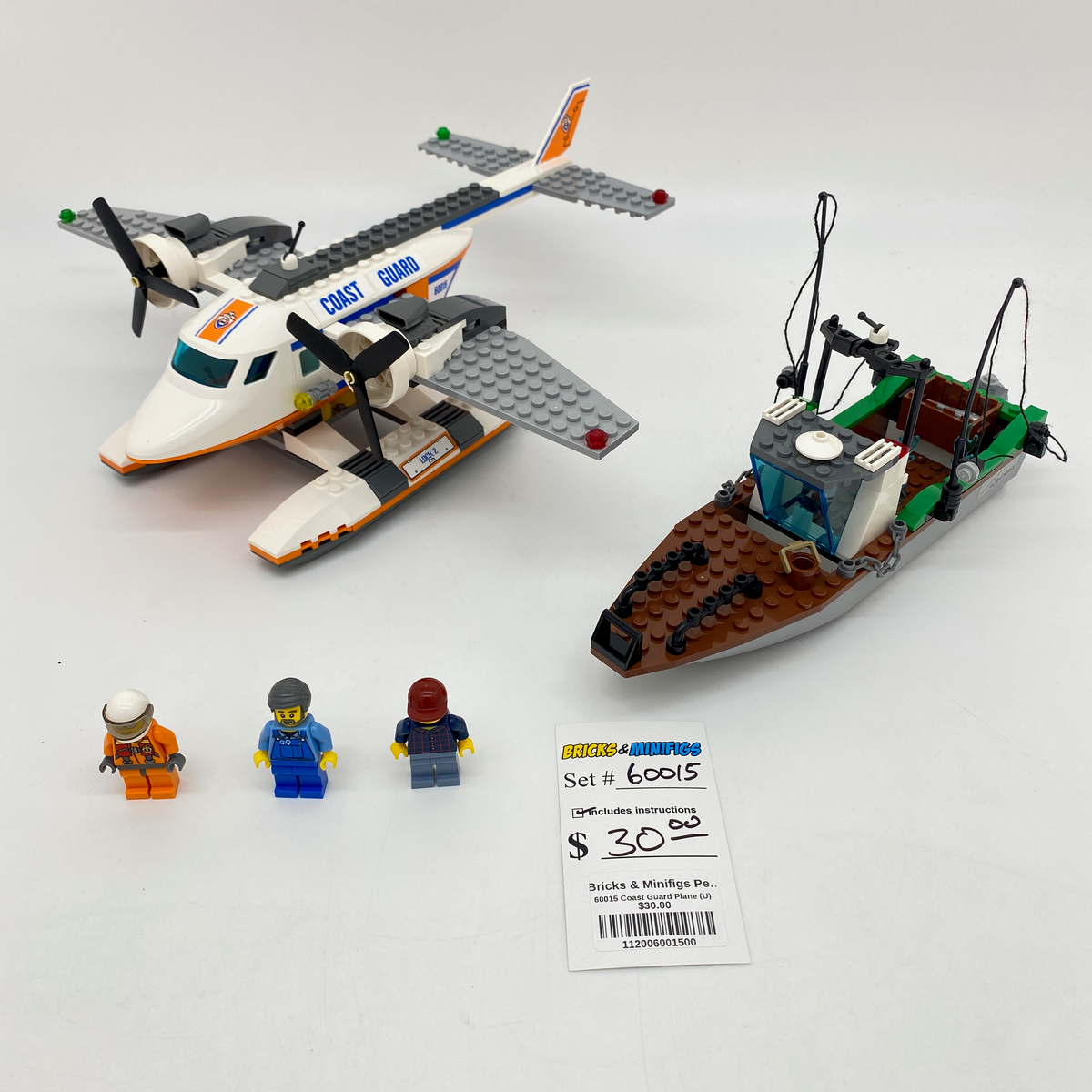 60015 Coast Guard Plane (U) product image 1, provided for visual reference and product detail review