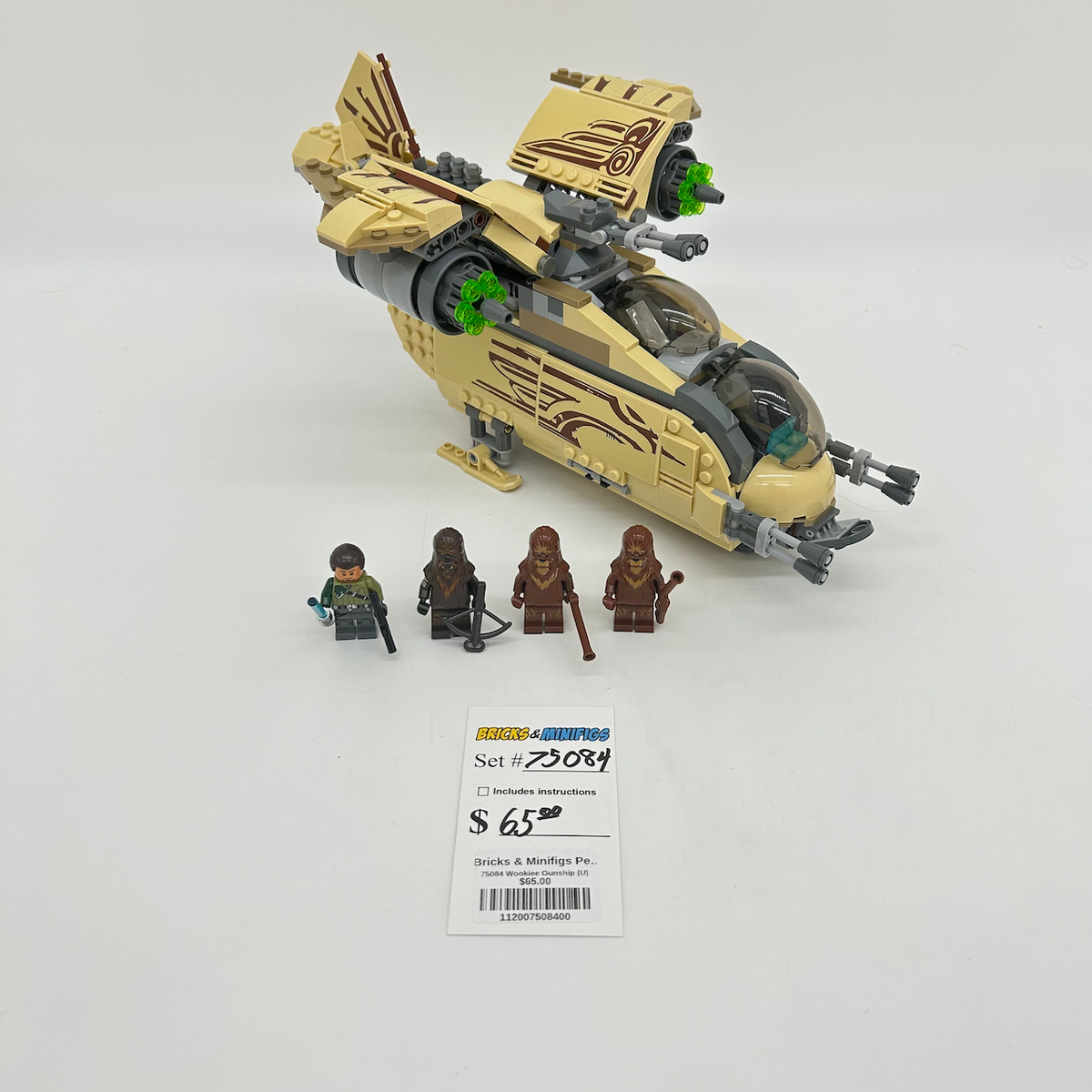 75084 Wookiee Gunship (U) product image 1, provided for visual reference and product detail review