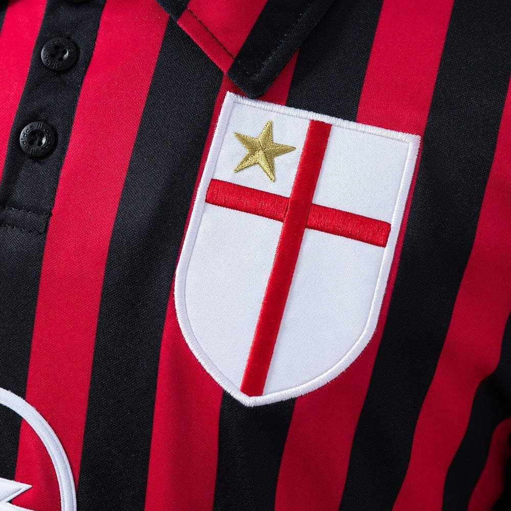 AC Milan Jersey 1999-00 Home Retro Football Kit product image 4