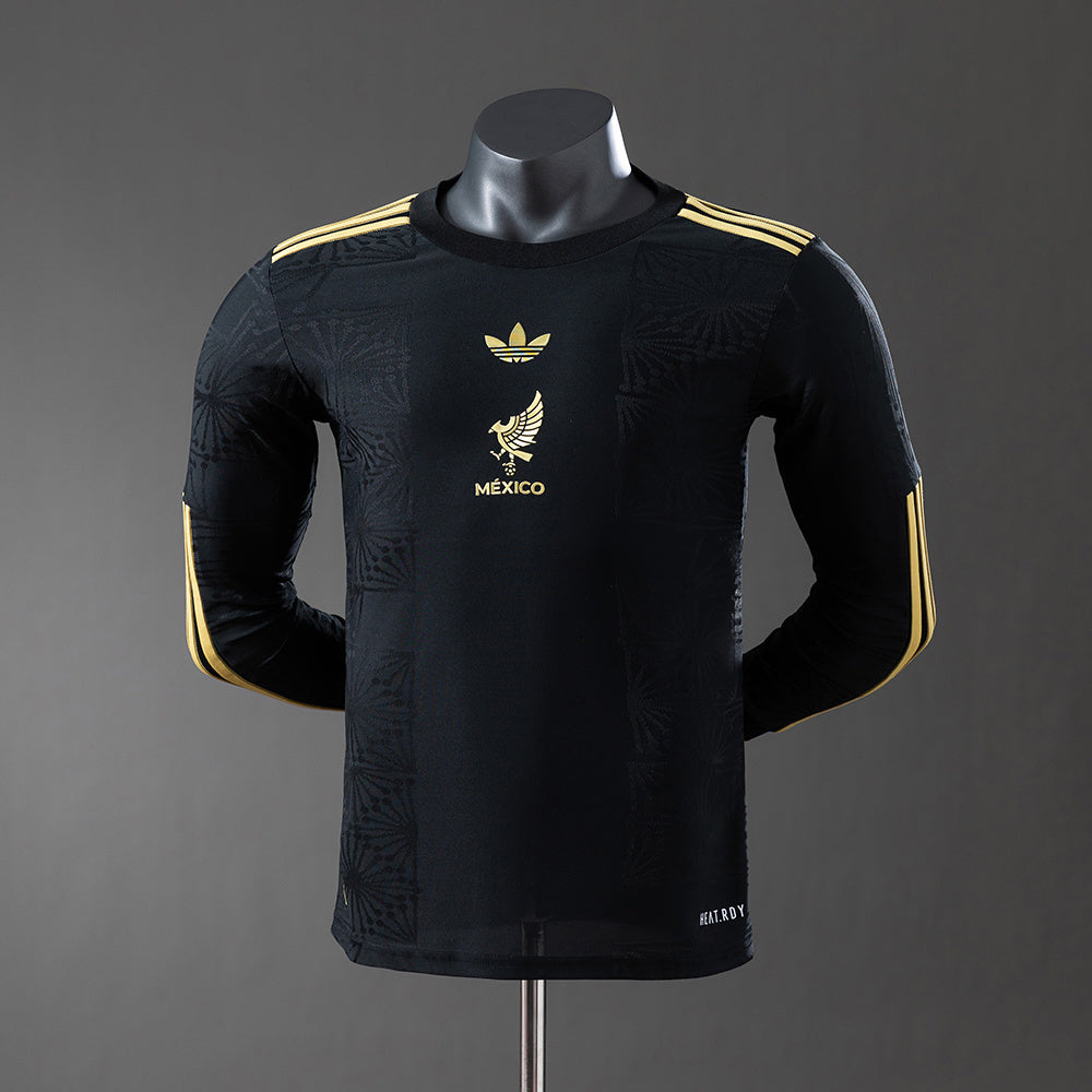 Mexico Jersey 25/26 Black Kit Player Version Long Sleeves product image 1