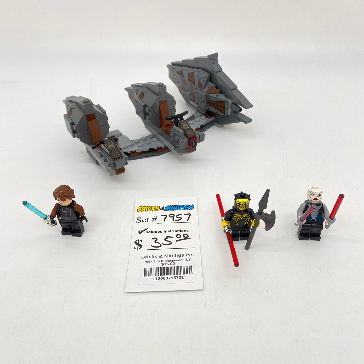 7957 Sith Nightspeeder (U1) product image 1, provided for visual reference and product detail review