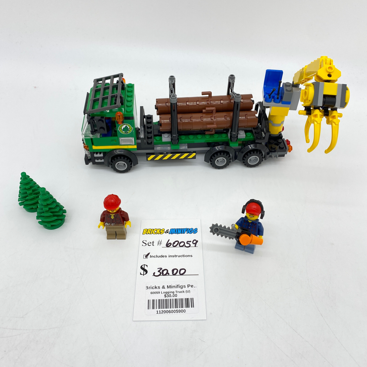 60059 Logging Truck (U) product image 1, provided for visual reference and product detail review