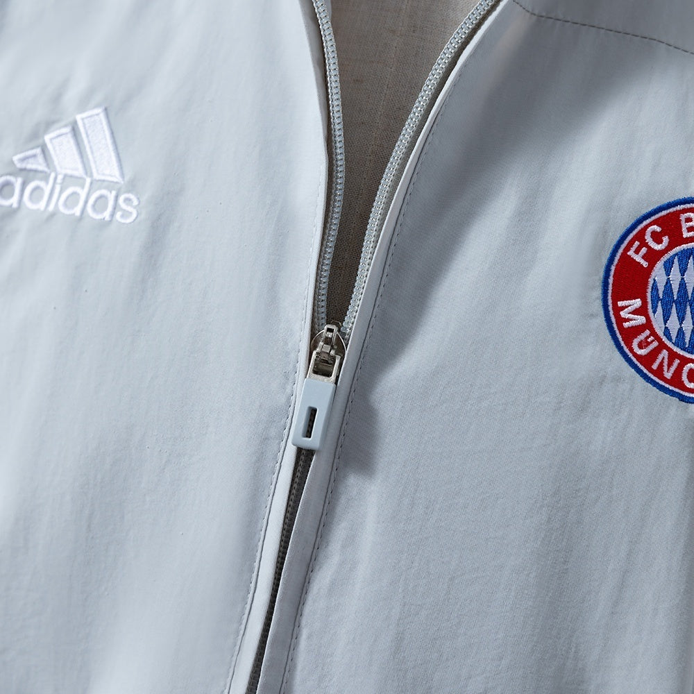 Bayern Munich Windbreaker 2025/26 Light Grey Football product image 5