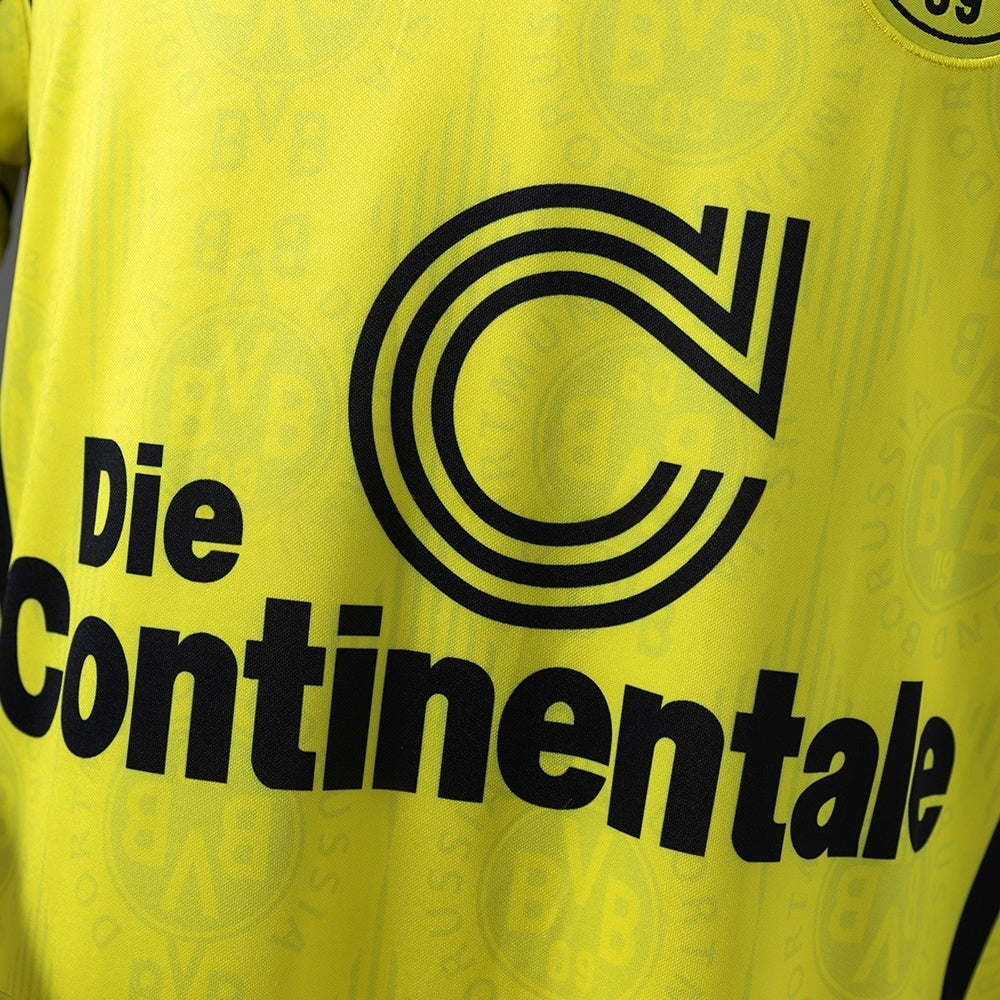 Dortmund Home Jersey 1996-97 Retro Football Kit Soccer product image 8
