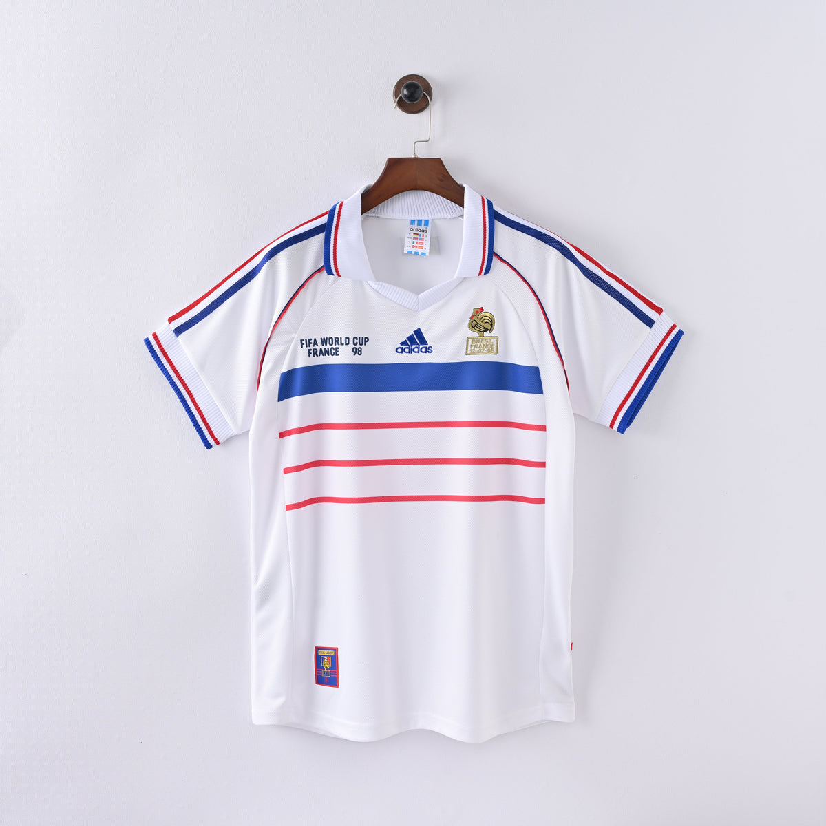 Retro France Jersey 1998 Away Football Kit Soccer product image 1