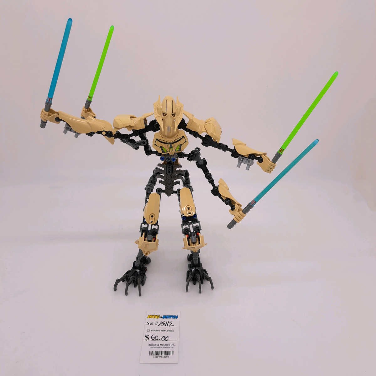75112 General Grievous (U) product image 1, provided for visual reference and product detail review
