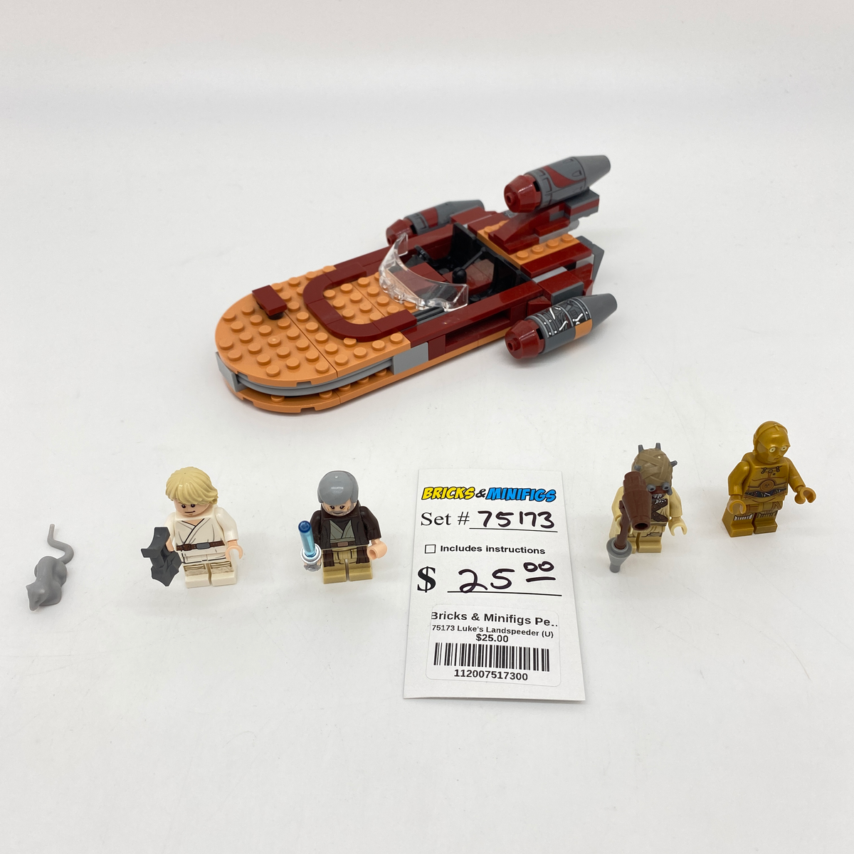 75173 Luke's Landspeeder (U) product image 1, provided for visual reference and product detail review