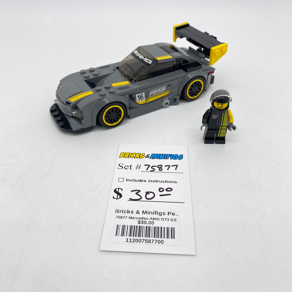 75877 Mercedes-AMG GT3 (U) product image 1, provided for visual reference and product detail review