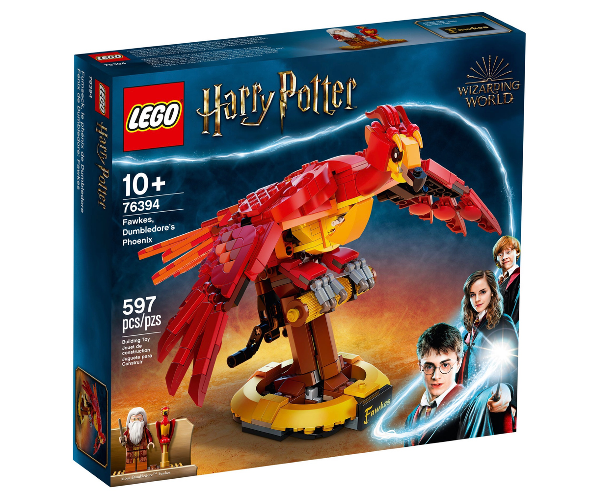 76394 Fawkes, Dumbledore's Phoenix product image 1, provided for visual reference and product detail review