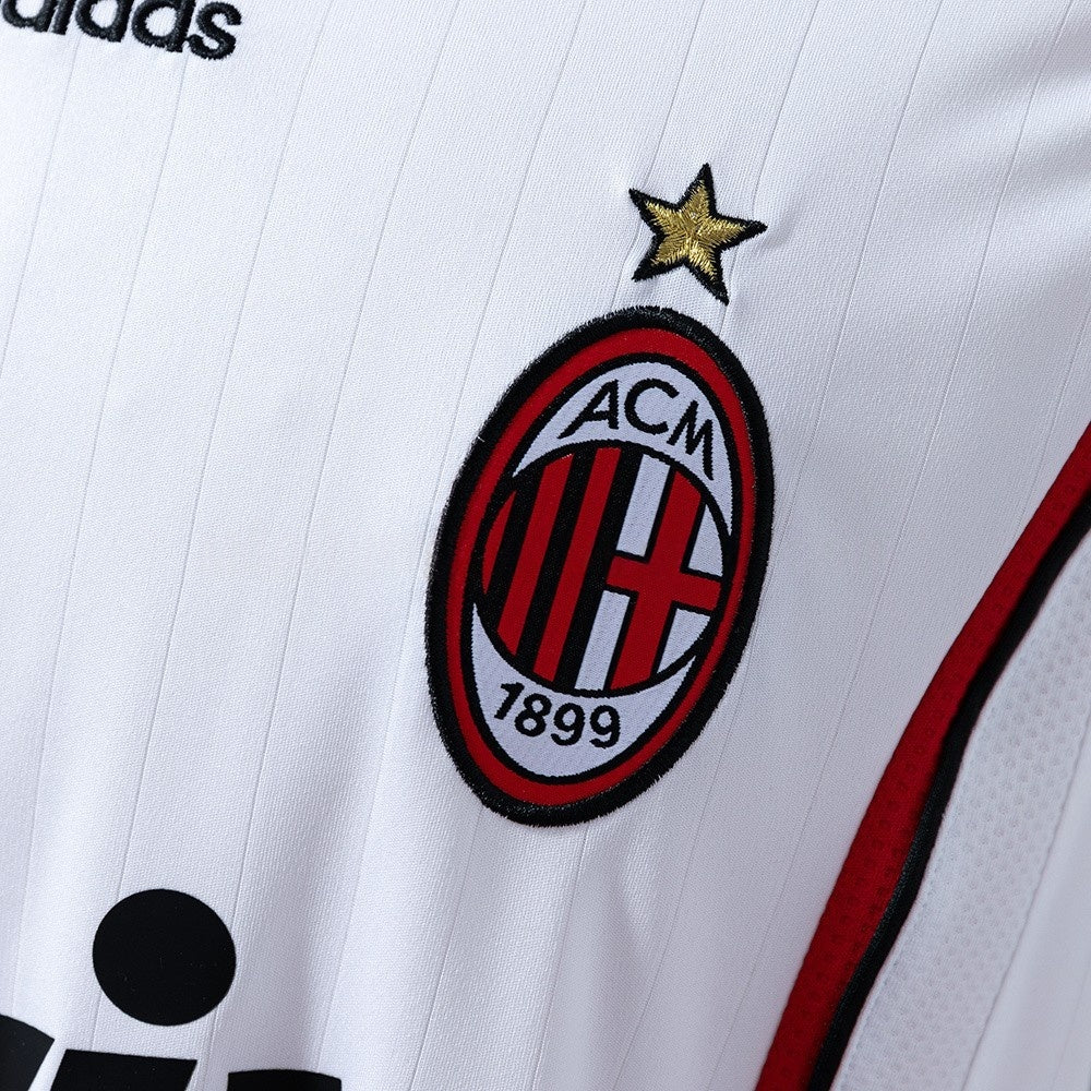 AC Milan Jersey 2006/07 Away Retro Football Kit Long Sleeves product image 6