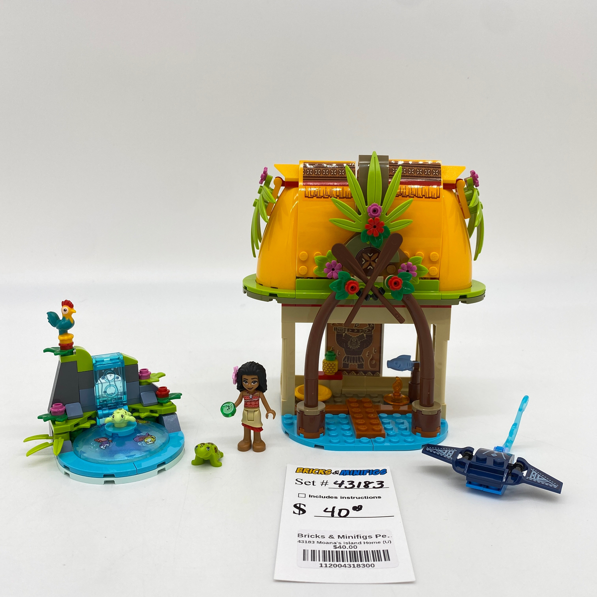 43183 Moana's Island Home (U) product image 1, provided for visual reference and product detail review