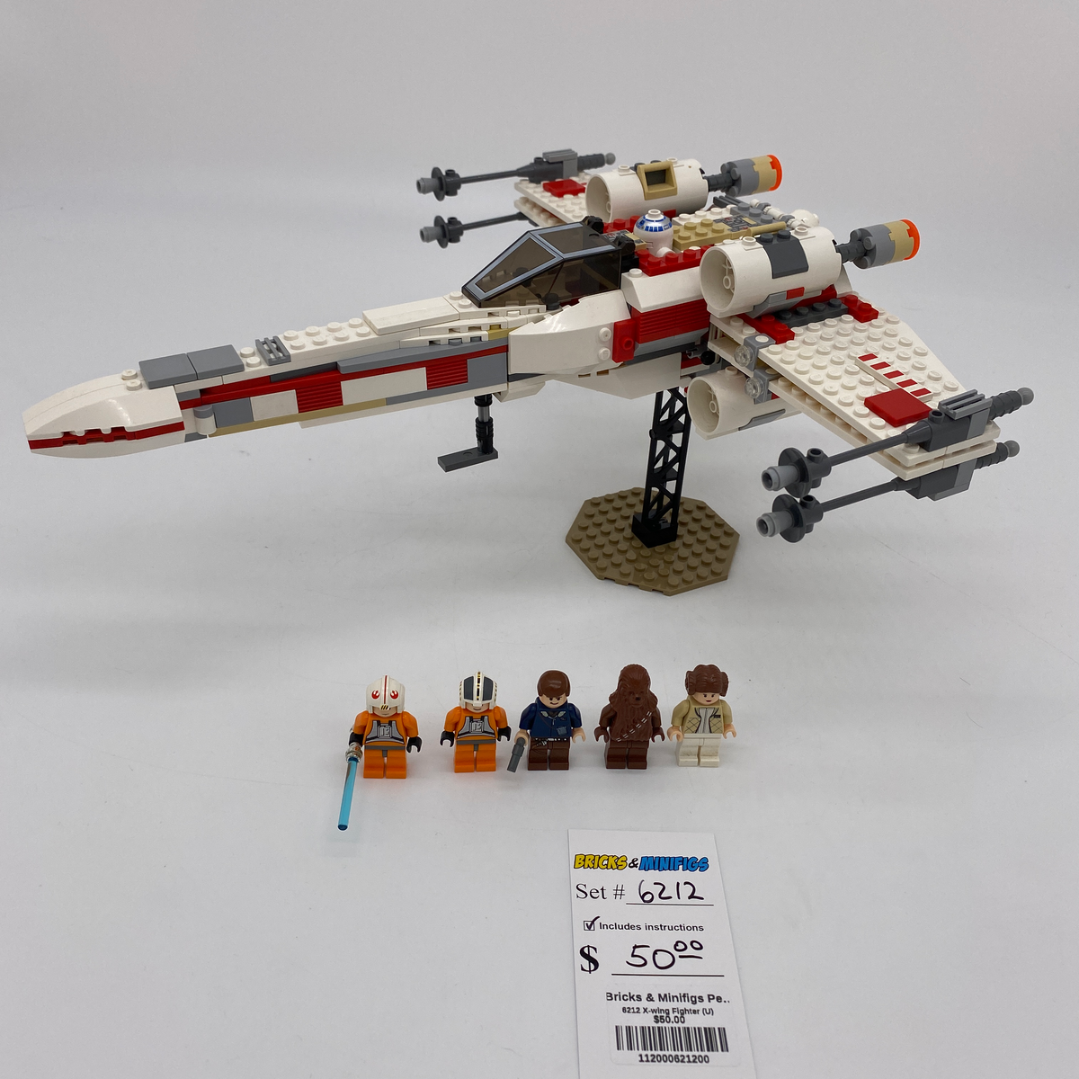 6212 X-wing Fighter (U) product image 1, provided for visual reference and product detail review