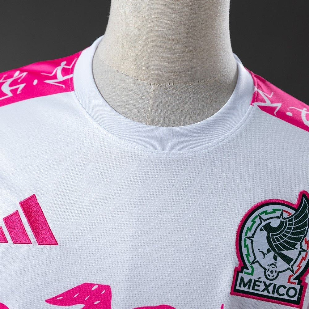Mexico Jersey 2026 Pink White Football Kit product image 7