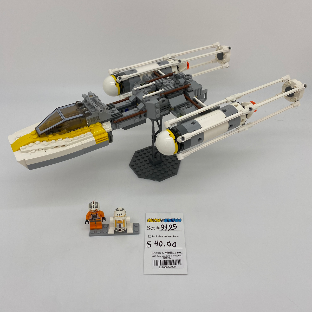9495 Gold Leader's Y-wing Starfighter (U1) product image 1, provided for visual reference and product detail review