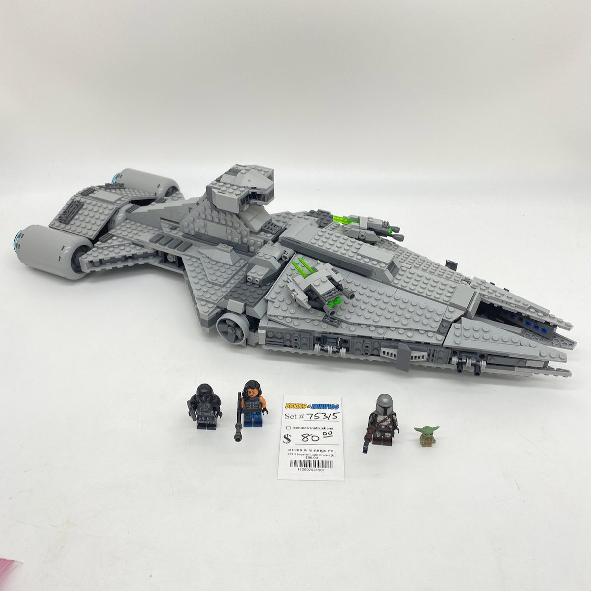 75315 Imperial Light Cruiser (U1) product image 2, provided for visual reference and product detail review