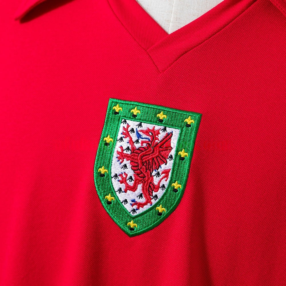Wales Jersey 1976 Home Retro Football Kit product image 5