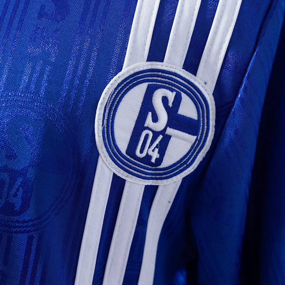 Schalke 04 Jersey 1996-97 Home Retro Football Kit product image 5