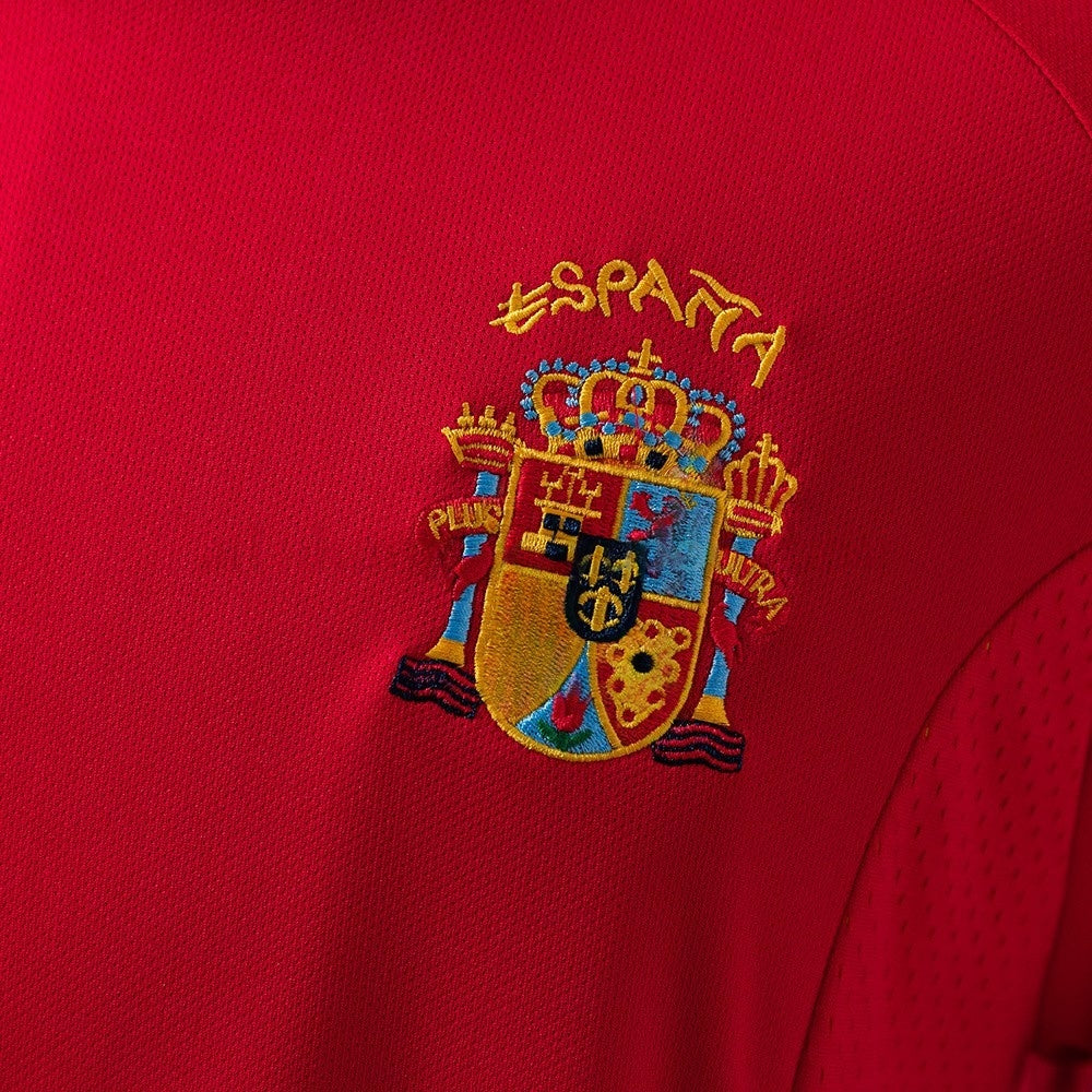 Spain Jersey 2002 Home Retro Football Kit product image 5