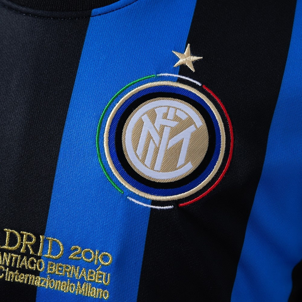 Inter Milan Jersey 2009-10 Home Retro Football Kit Long product image 5