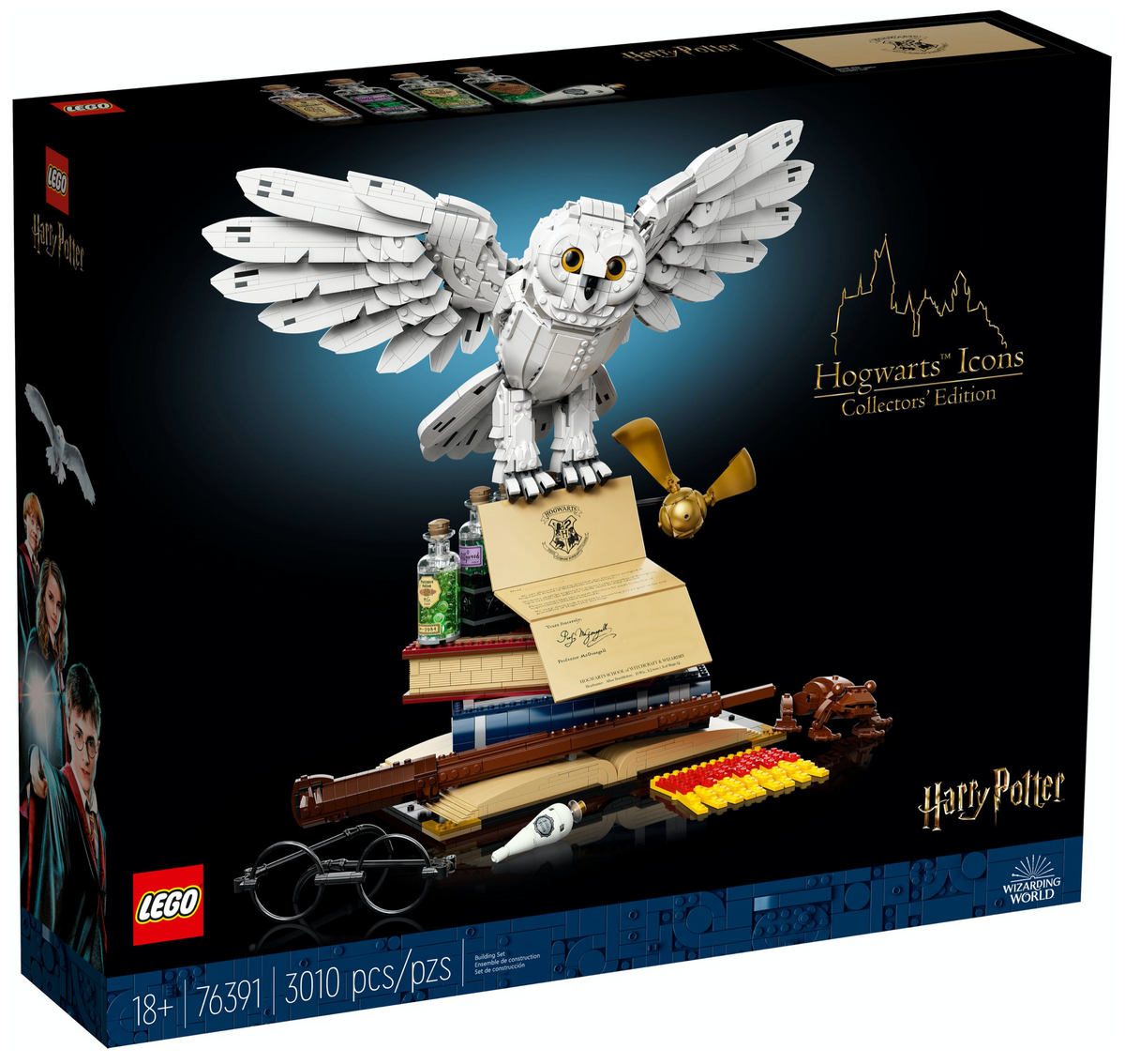76391 Hogwarts Icons Collectors’ Edition product image 1, provided for visual reference and product detail review