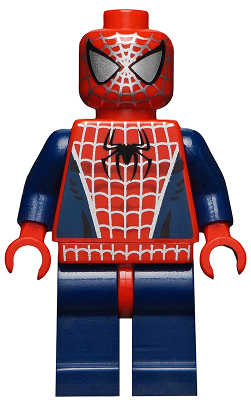 Spider-Man 3 - Dark Blue Arms and Legs, Silver Webbing product image 1, provided for visual reference and product detail