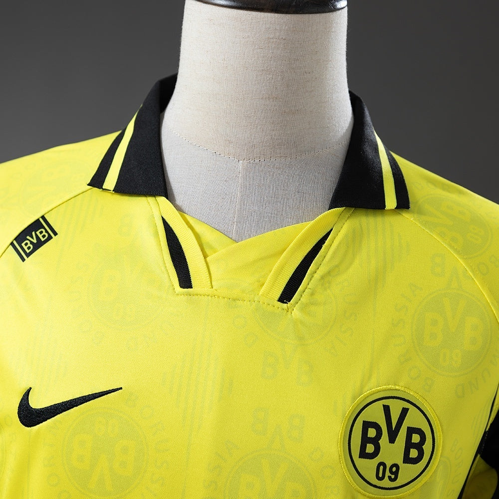 Dortmund Home Jersey 1996-97 Retro Football Kit Long Sleeves product image 2