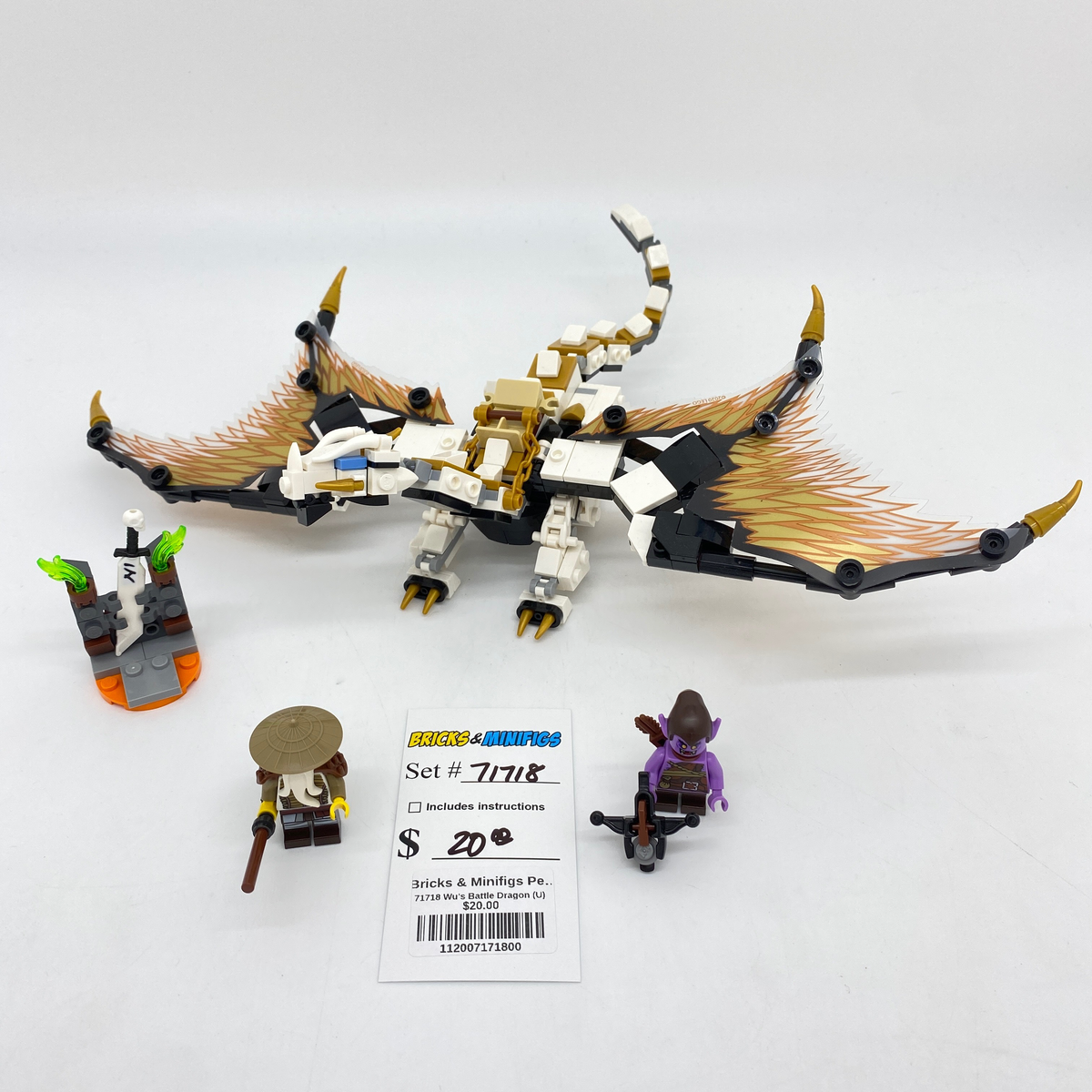 71718 Wu's Battle Dragon (U) product image 1, provided for visual reference and product detail review